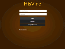 Tablet Screenshot of hisvine.com